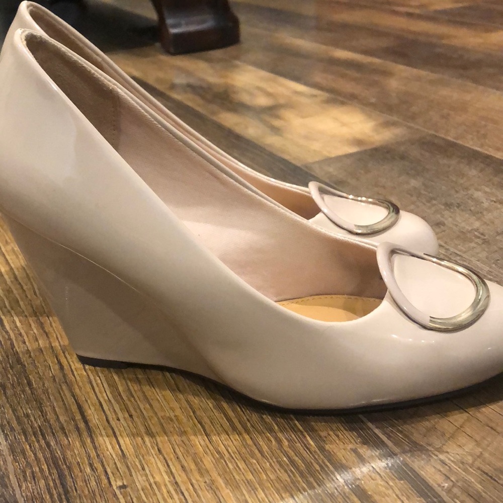 Pierre Dumas Heeled wedges.  Size 7.5.